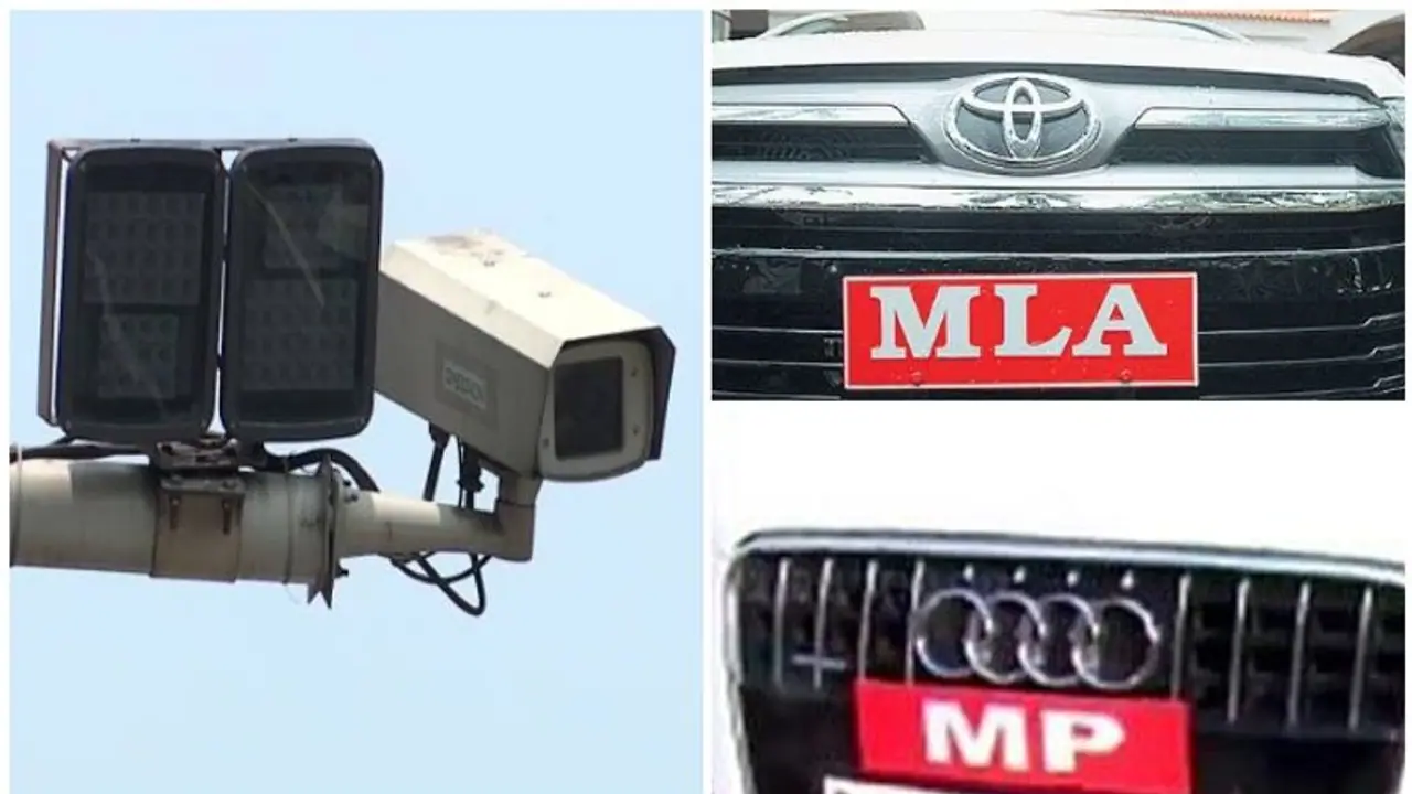 AI cameras in Kerala caught vehicles of 13 MLAs and MPs for violating traffic rules in October