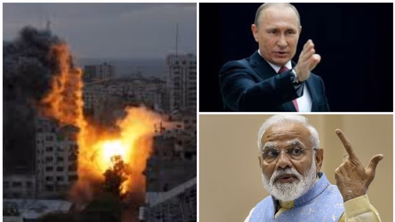 ഗാസയിൽ ധനകാര്യ മന്ത്രാലയം തകർത്ത് ഇസ്രയേൽ, ധനമന്ത്രിയെ കൊലപ്പെടുത്തി; യുദ്ധത്തിൽ പ്രതികരിച്ച് പുടിനും മോദിയും ഗാസയിൽ ധനകാര്യ മന്ത്രാലയം തകർത്ത് ഇസ്രയേൽ, ധനമന്ത്രിയെ കൊലപ്പെടുത്തി; യുദ്ധത്തിൽ പ്രതികരിച്ച് പുടിനും മോദിയും