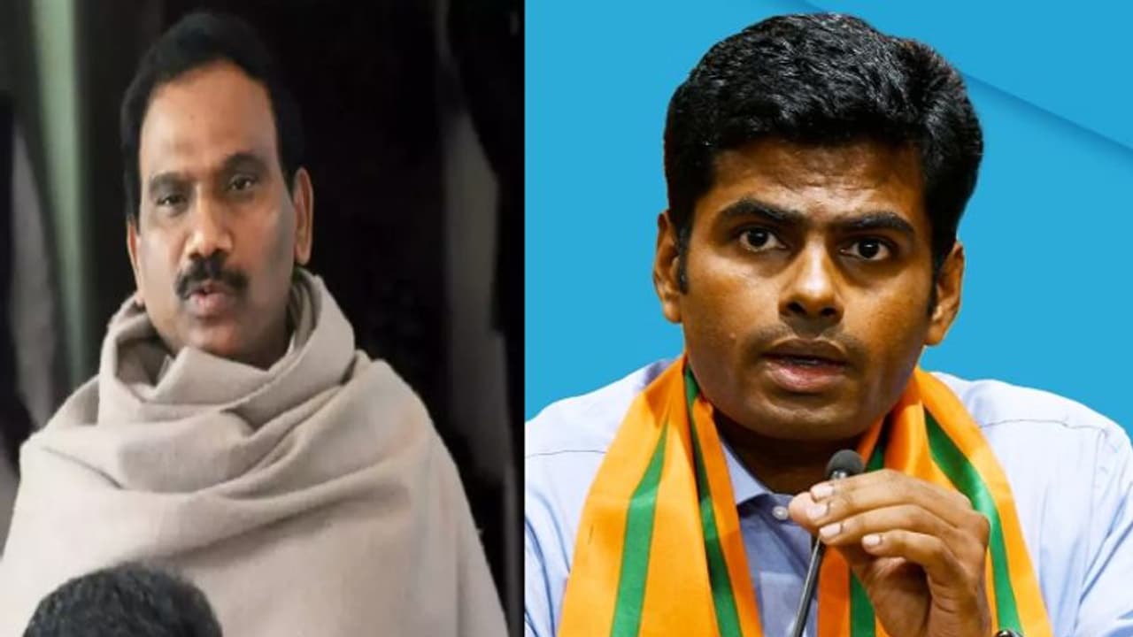 திமுக ஊழல்வாதிகளின் கூடாரம்.. மக்களிடம் மன்னிப்பு கேட்கவேண்டும் எம்.பி ராசாவை கடுமையாக சாடிய கே. அண்ணாமலை! திமுக ஊழல்வாதிகளின் கூடாரம்.. மக்களிடம் மன்னிப்பு கேட்கவேண்டும் எம்.பி ராசாவை கடுமையாக சாடிய கே. அண்ணாமலை!