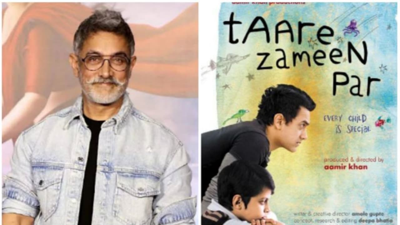  ആമിർ ഖാന്‍റെ പുതിയ ചിത്രം ' സിതാരെ സമീൻ പർ': താരേ സമീൻ പറുമായി ബന്ധമുണ്ടെന്ന് ആമിര്‍.!