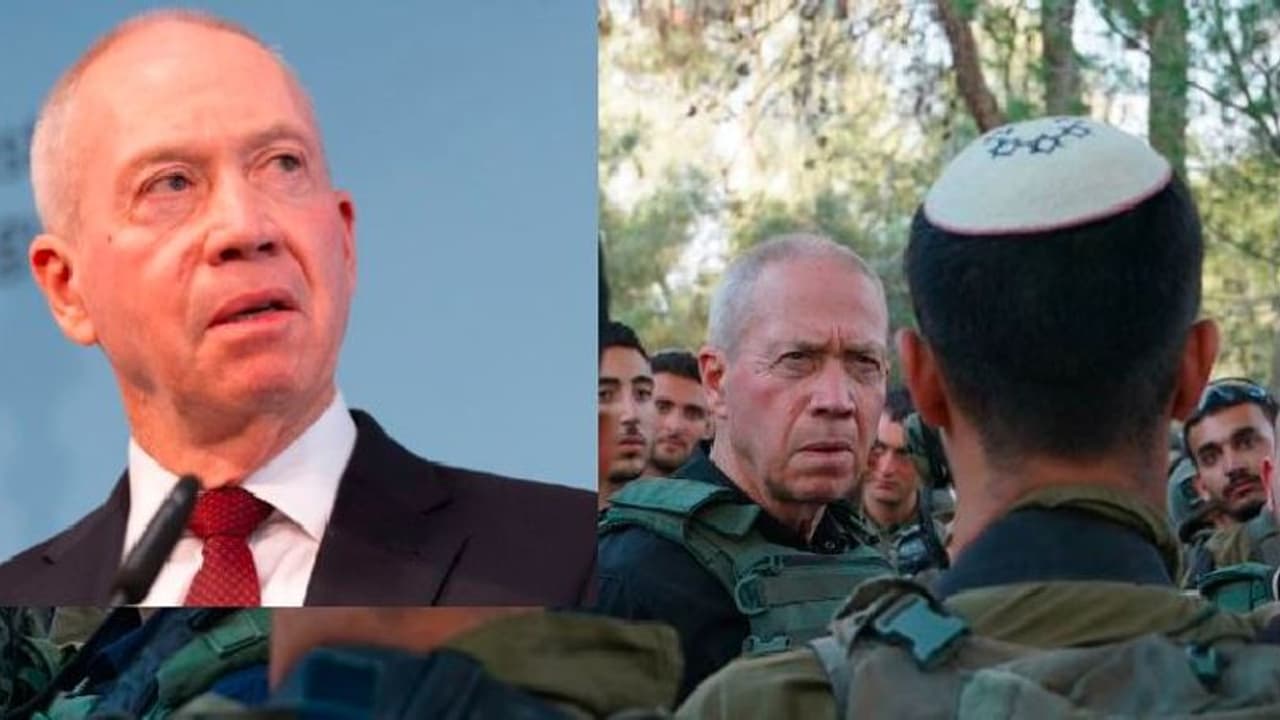 ಅಂತ್ಯ ಹಾಡುತ್ತೇವೆ... ಗಾಜಾದಲ್ಲಿ ಇನ್ನೆಂದು ಹೀಗಾಗಲು ಬಿಡಲ್ಲ: ಇಸ್ರೇಲ್ ರಕ್ಷಣಾ ಸಚಿವ ಅಂತ್ಯ ಹಾಡುತ್ತೇವೆ... ಗಾಜಾದಲ್ಲಿ ಇನ್ನೆಂದು ಹೀಗಾಗಲು ಬಿಡಲ್ಲ: ಇಸ್ರೇಲ್ ರಕ್ಷಣಾ ಸಚಿವ