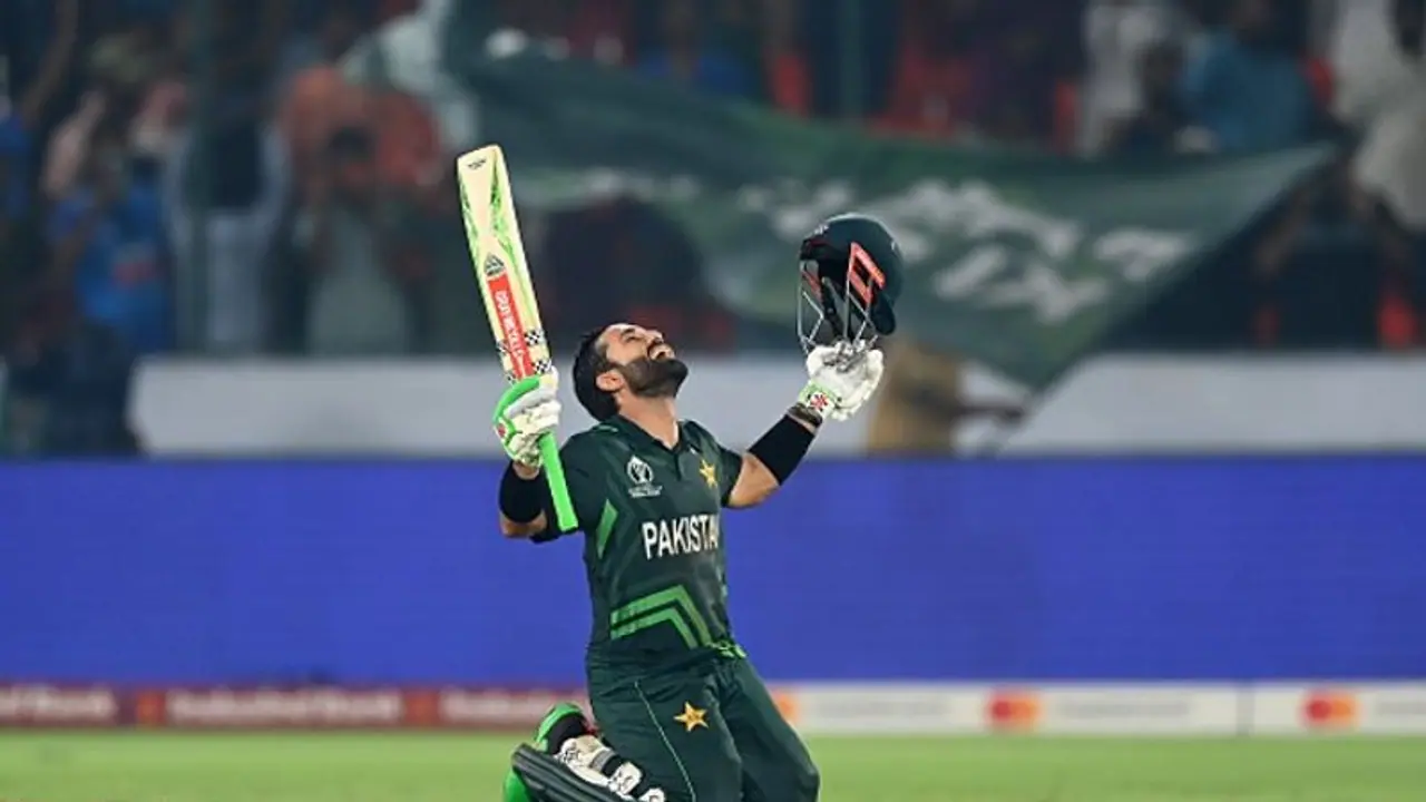 'ನನ್ನ ಶತಕ ಗಾಜಾದ ನನ್ನ ಅಣ್ಣ ತಂಗಿಯರಿಗೆ ಅರ್ಪಣೆ': ಪಾಕ್ ಕ್ರಿಕೆಟಿಗ ರಿಜ್ವಾನ್