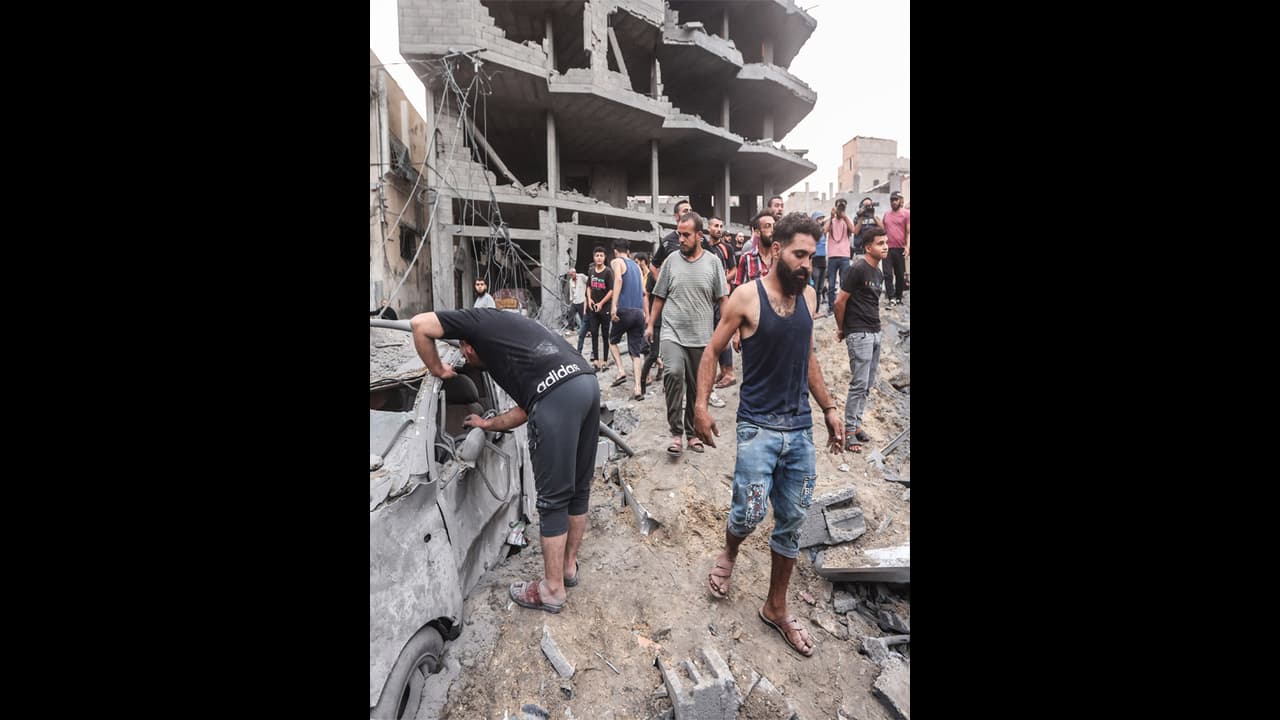 காசாவில் இருந்து 2.5 லட்சத்துக்கும் அதிகமானோர் இடம்பெயர்வு: ஐ.நா. தகவல்! காசாவில் இருந்து 2.5 லட்சத்துக்கும் அதிகமானோர் இடம்பெயர்வு: ஐ.நா. தகவல்!