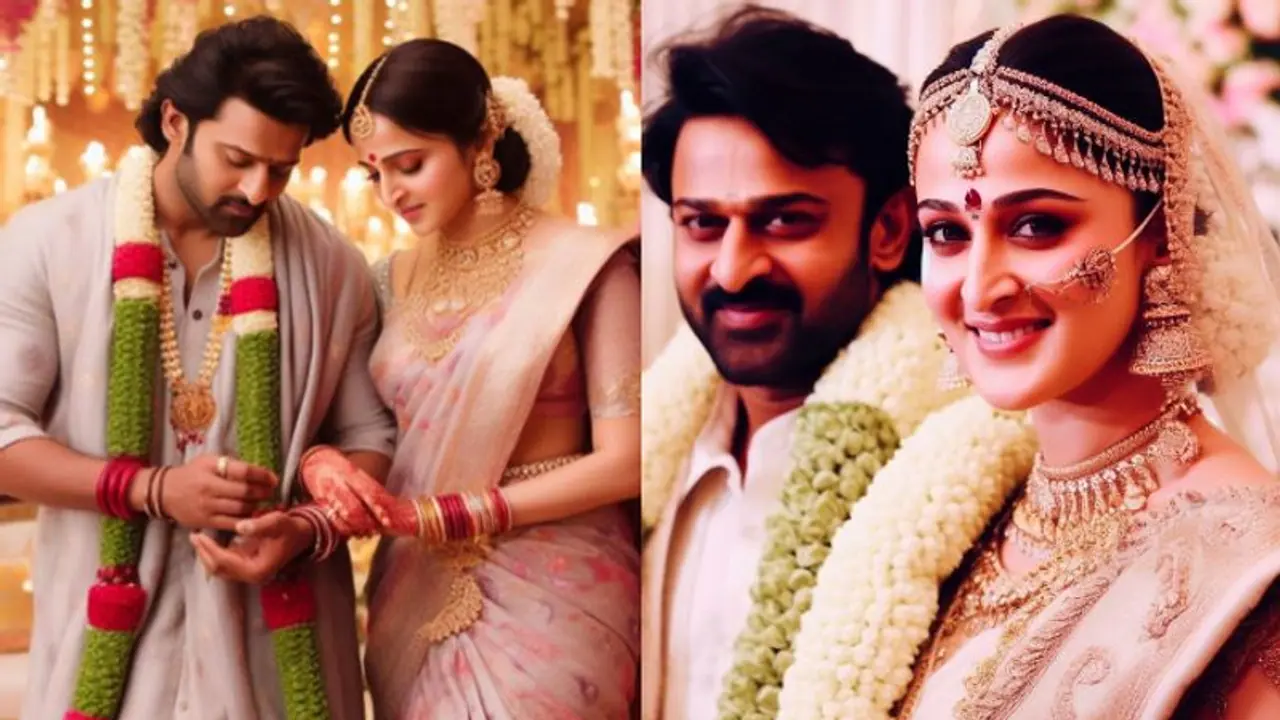 പ്രഭാസിന്റെയും അനുഷ്‍ക ഷെട്ടിയുടെ 'വിവാഹ ഫോട്ടോ', സത്യം മനസ്സിലാക്കിയിട്ടും പ്രതീക്ഷയോടെ ആരാധകര്‍