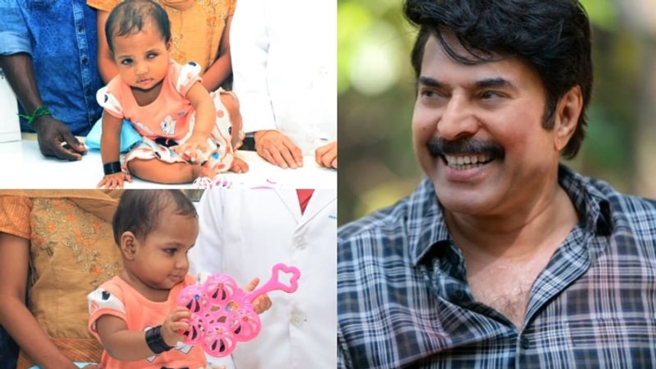 'അല്ലെങ്കിലും അവൾ കൺ നിറയെ ആദ്യം കാണേണ്ടത് മമ്മൂക്കയെ ആണല്ലോ..'