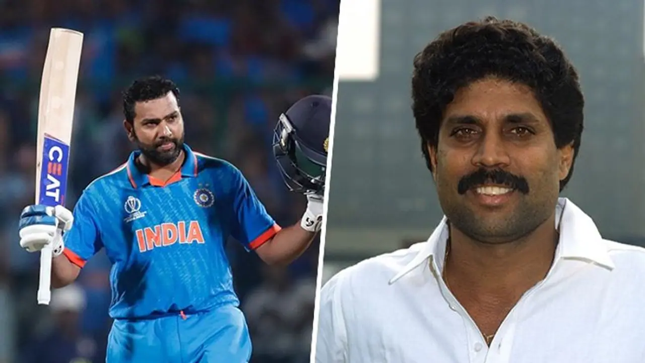 ODI World Cup 2023: Rohit Sharma surpasses Kapil Dev's fastest century record ODI World Cup 2023: Rohit Sharma surpasses Kapil Dev's fastest century record