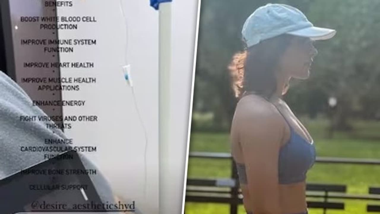 Samantha Ruth Prabhu's photo with drips from hospital goes VIRAL; Know details Samantha Ruth Prabhu's photo with drips from hospital goes VIRAL; Know details