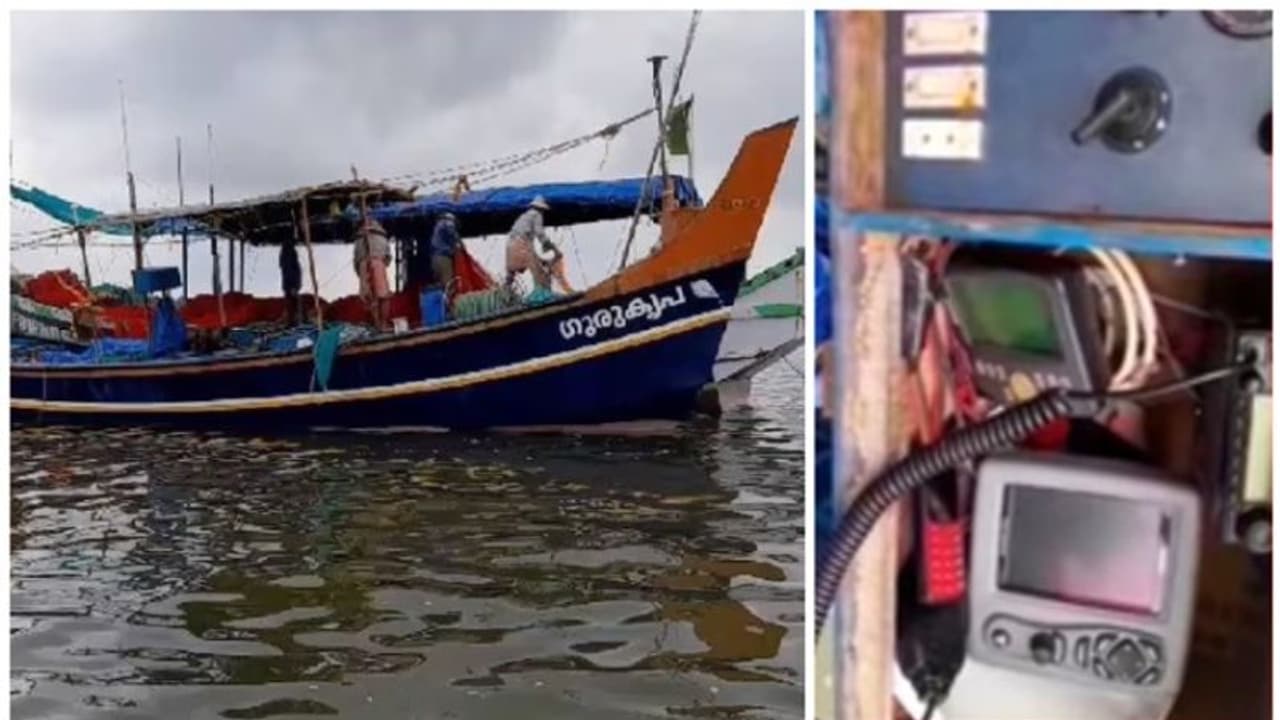 ഹാർബറിൽ മത്സ്യബന്ധന ബോട്ടില് ഇടിമിന്നലേറ്റു; നാല് മത്സ്യത്തൊഴിലാളികൾക്ക് പരിക്ക്, ഉപകരണങ്ങള് കത്തിനശിച്ചു ഹാർബറിൽ മത്സ്യബന്ധന ബോട്ടില് ഇടിമിന്നലേറ്റു; നാല് മത്സ്യത്തൊഴിലാളികൾക്ക് പരിക്ക്, ഉപകരണങ്ങള് കത്തിനശിച്ചു