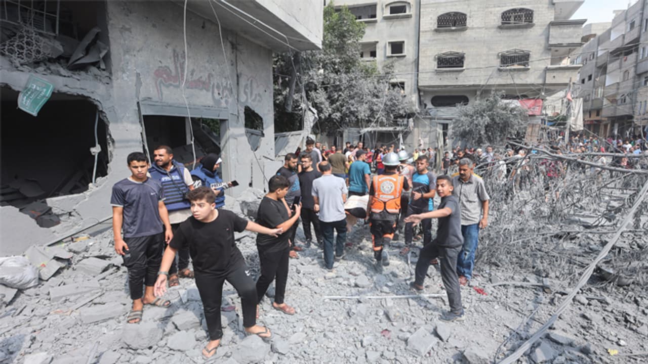 காசாவில் 50,000 கர்ப்பிணிகளுக்கு குடிநீர் இல்லை; அரபு நாடுகளுக்கு அமெரிக்க வெளியுறவுத்துறை அமைச்சர் பயணம்!! காசாவில் 50,000 கர்ப்பிணிகளுக்கு குடிநீர் இல்லை; அரபு நாடுகளுக்கு அமெரிக்க வெளியுறவுத்துறை அமைச்சர் பயணம்!!