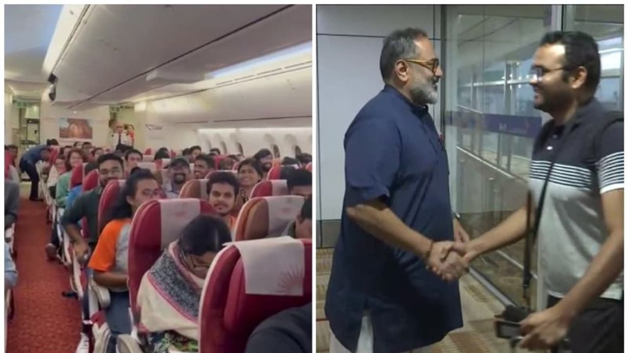 ഓപ്പറേഷന്‍ അജയ്; ഇസ്രയേലിൽ നിന്നുള്ള ആദ്യ വിമാനം ദില്ലിയിലെത്തി, 7 മലയാളികളടക്കം 212 പേര്‍ സംഘത്തില്‍