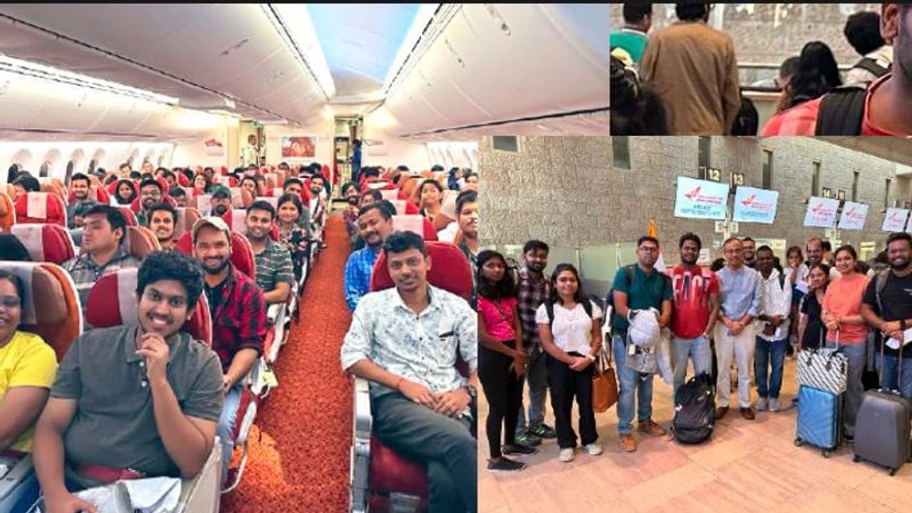 ಇಸ್ರೇಲ್ ಯುದ್ಧ: 212 ಭಾರತೀಯರನ್ನು ಹೊತ್ತು ದೆಹಲಿ ತಲುಪಿದ ಏರ್ ಇಂಡಿಯಾ ಮೊದಲ ವಿಮಾನ