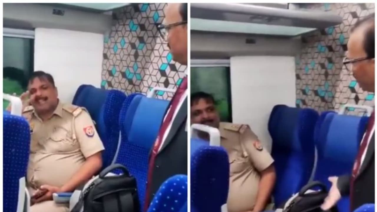 വന്ദേ ഭാരതില്‍ 'ഓസി' അടിച്ച് യുപി പോലീസുകാരന്‍; ചോദ്യം ചെയ്ത ടിടിയോടും മറ്റ് യാത്രക്കാരോടും തട്ടിക്കയറ്റവും!