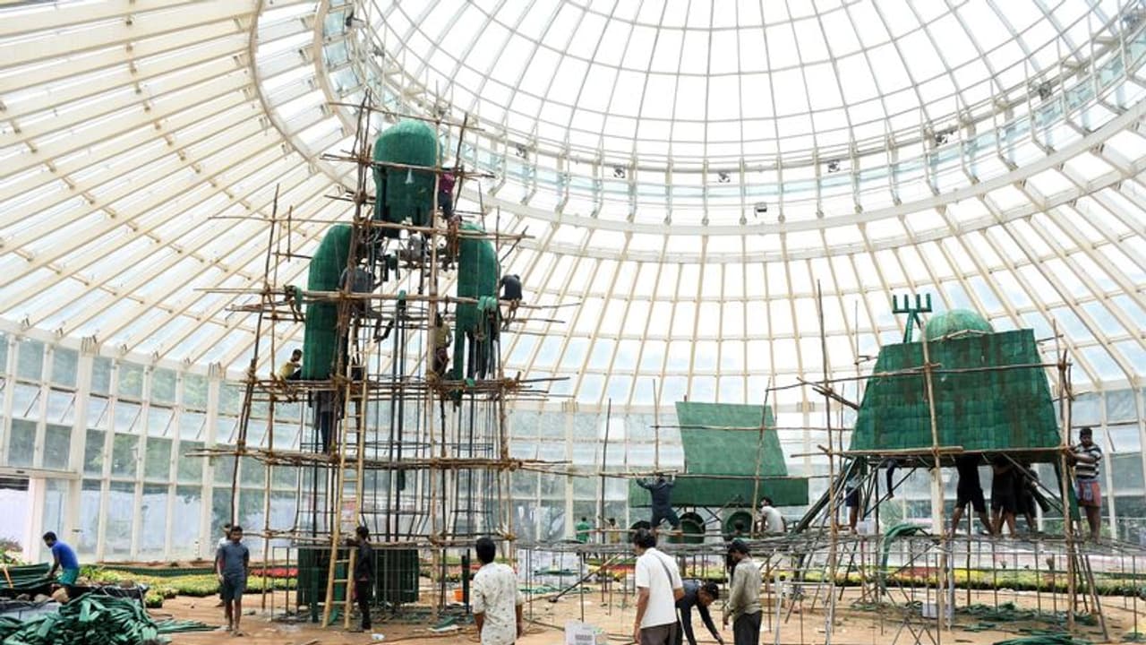 ಗಾಜಿನ ಮನೆಯಲ್ಲಿ ದಸರಾ ಫಲಪುಷ್ಪ ಪ್ರದರ್ಶನ : ಕುಪ್ಪಣ್ಣ ಪಾರ್ಕ್ ನಲ್ಲಿ ಭರದ ಸಿದ್ಧತೆ ಗಾಜಿನ ಮನೆಯಲ್ಲಿ ದಸರಾ ಫಲಪುಷ್ಪ ಪ್ರದರ್ಶನ : ಕುಪ್ಪಣ್ಣ ಪಾರ್ಕ್ ನಲ್ಲಿ ಭರದ ಸಿದ್ಧತೆ