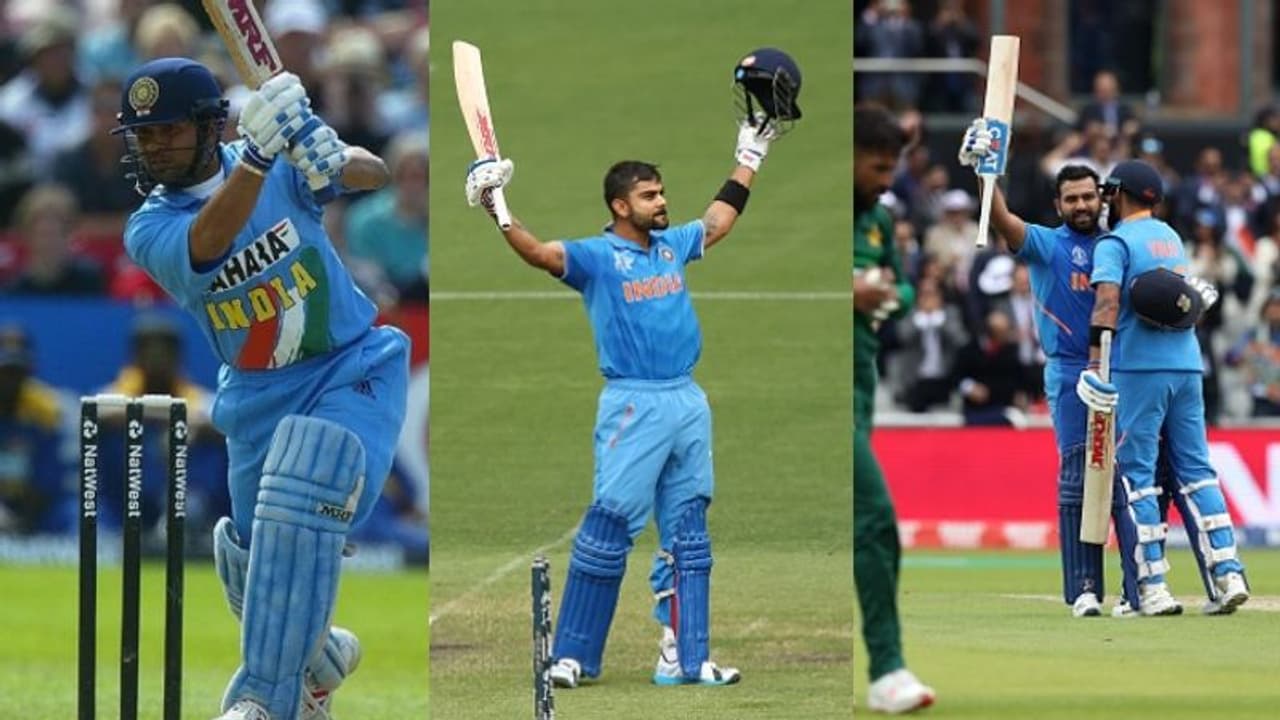 വെല്ലുവിളിച്ചെത്തിയ പാകിസ്ഥാനെ തല്ലിച്ചതച്ച സച്ചിൻ, 2015ൽ ആദ്യ അടി കൊടുത്ത കോലി, 2019ൽ രോഹിത്; ഇത്തവണ ആര് വെല്ലുവിളിച്ചെത്തിയ പാകിസ്ഥാനെ തല്ലിച്ചതച്ച സച്ചിൻ, 2015ൽ ആദ്യ അടി കൊടുത്ത കോലി, 2019ൽ രോഹിത്; ഇത്തവണ ആര്