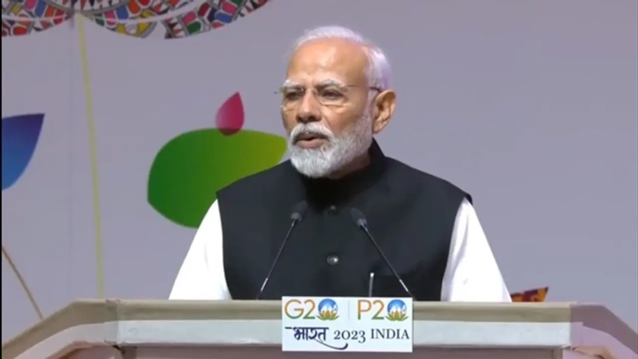 உத்திரமேரூர் கல்வெட்டை மேற்கோள் காட்டிப் பேசிய பிரதமர் மோடி! உத்திரமேரூர் கல்வெட்டை மேற்கோள் காட்டிப் பேசிய பிரதமர் மோடி!
