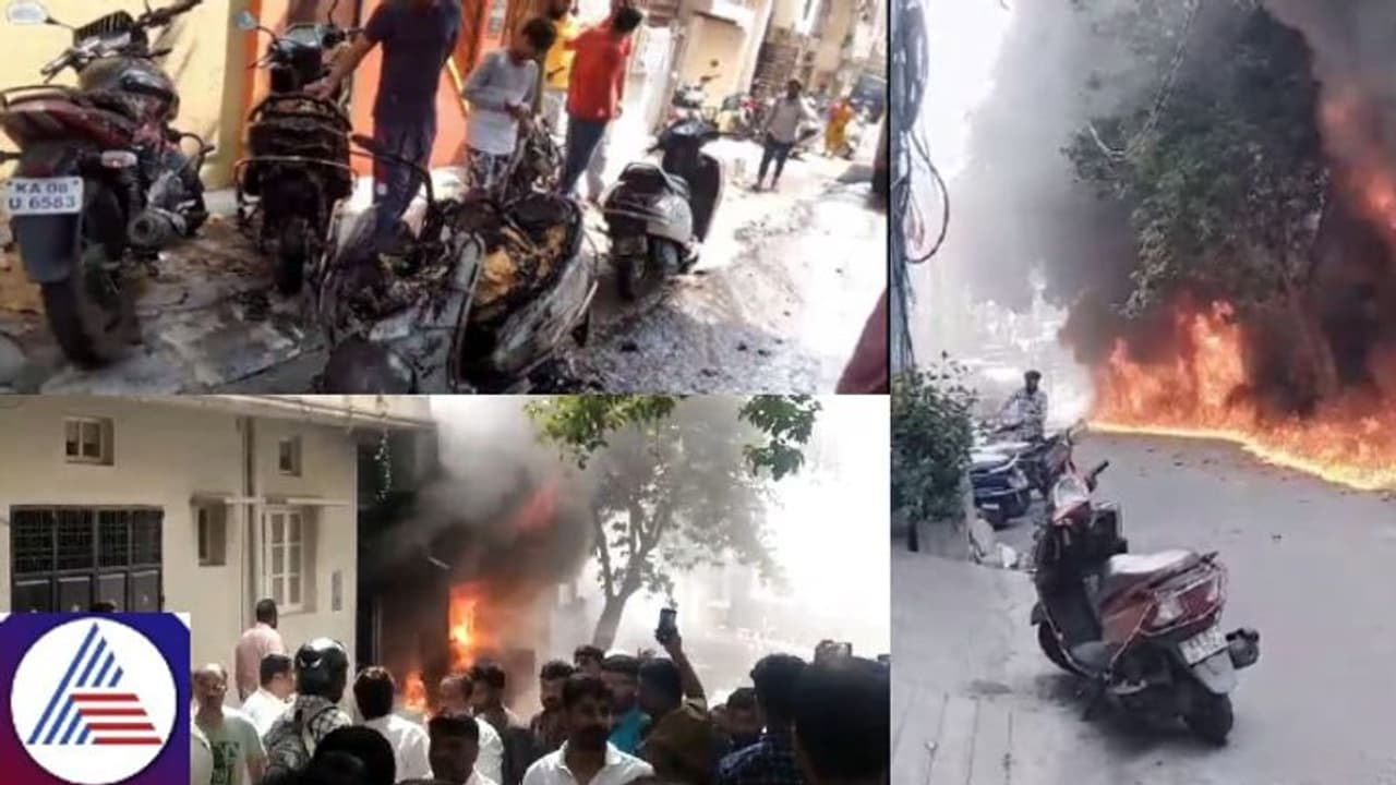Bengaluru: 7 bikes razed in fire accident at Vijayanagar; check details