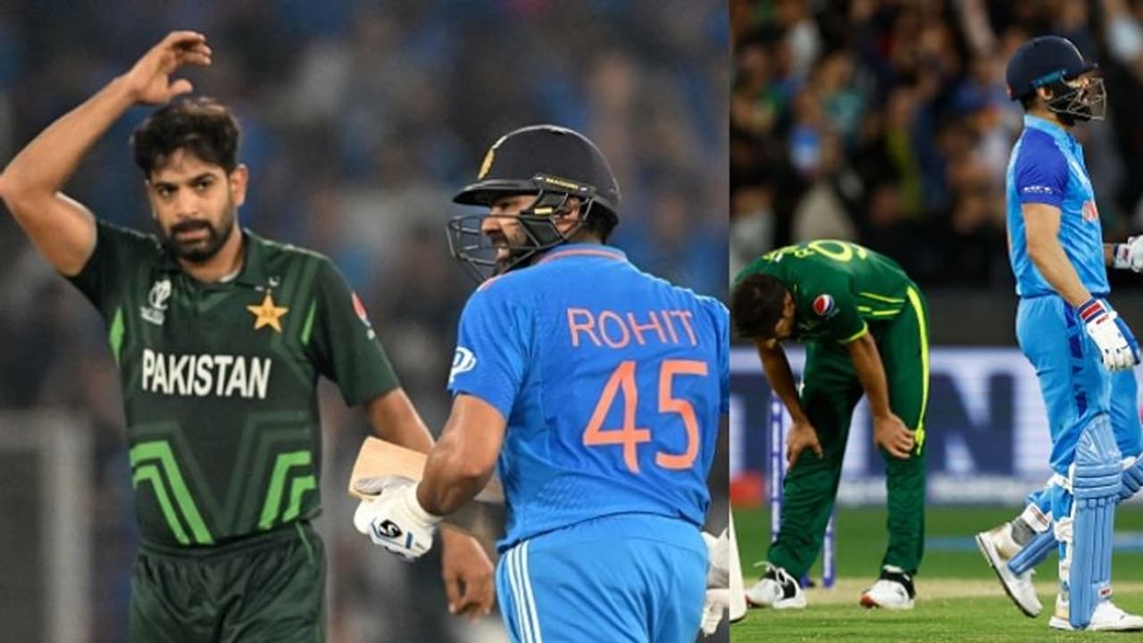 അന്ന് കോലി, ഇന്നലെ രോഹിത്; ബാബറിന്റെ വജ്രായുധമായ ഹാരിസ് റൗഫിനെ വെറും 'തല്ലുകൊള്ളി' യാക്കി ഹിറ്റ്മാൻ അന്ന് കോലി, ഇന്നലെ രോഹിത്; ബാബറിന്റെ വജ്രായുധമായ ഹാരിസ് റൗഫിനെ വെറും 'തല്ലുകൊള്ളി' യാക്കി ഹിറ്റ്മാൻ