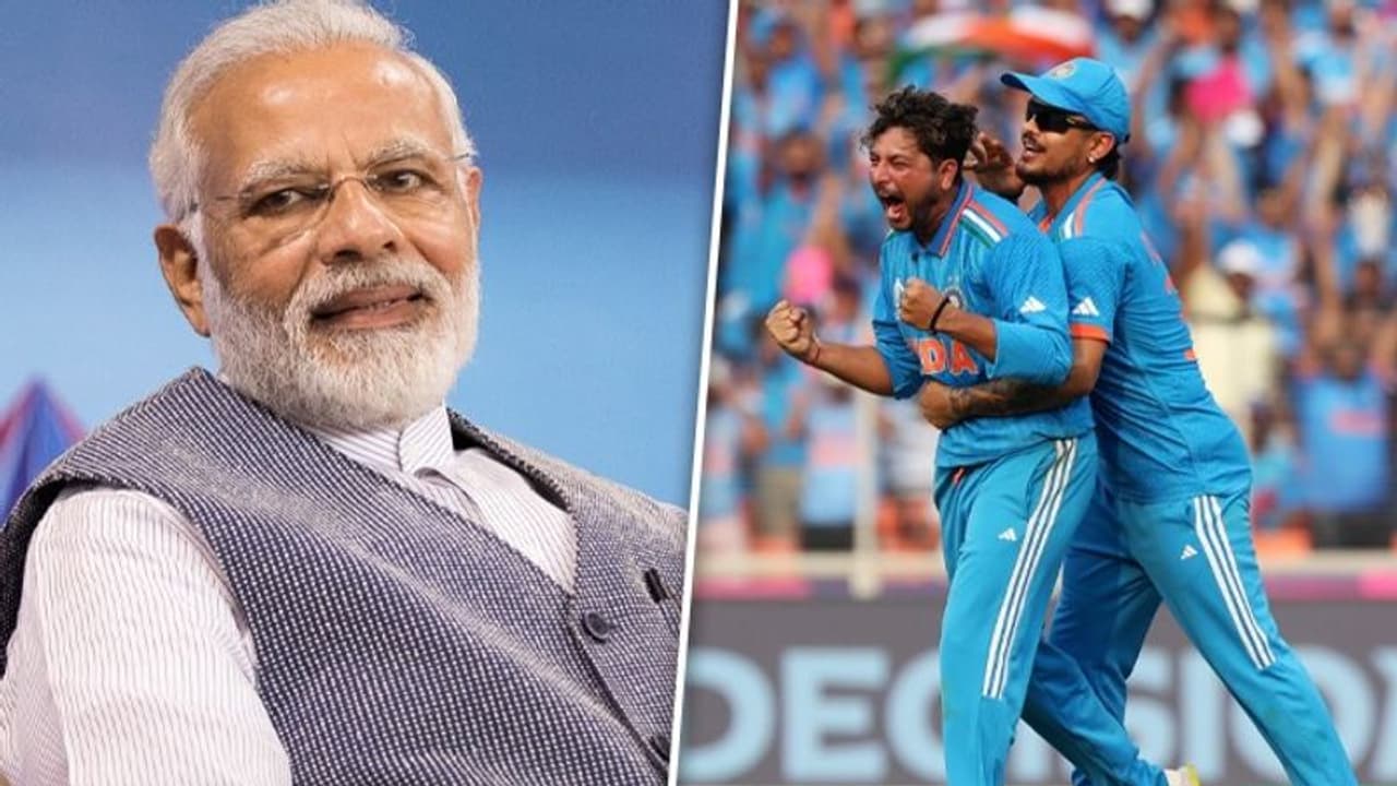 PM Modi congratulates India after win over Pakistan in ODI World Cup 2023 (WATCH)