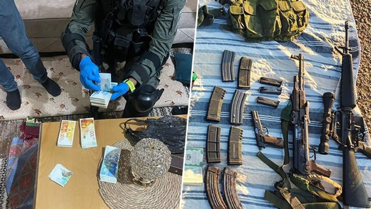 Israel's counter terrorism sweep: Over 190 Hamas operatives arrested, weapons seized in Judea and Samaria