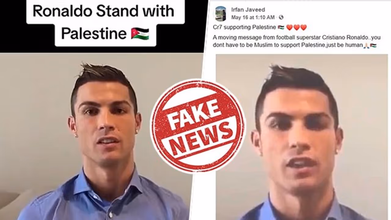 Fact Check: Has Cristiano Ronaldo pledged support to Palestinians amid Israel Hamas war? Here's the truth Fact Check: Has Cristiano Ronaldo pledged support to Palestinians amid Israel Hamas war? Here's the truth