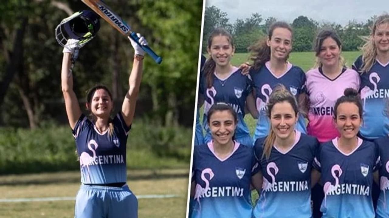 Argentina women's cricket team sets new records; Scores 427 runs in 20 overs and 52 runs in a single over