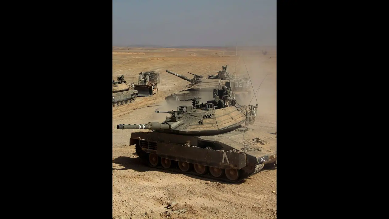 ಗಾಜಾ ನಾಗರೀಕರಿಗೆ ನೀಡಿದ್ದ ಗಡುವು ಅಂತ್ಯ, ಗಡಿಯತ್ತ ನುಗ್ಗಿದ ಇಸ್ರೇಲ್ ಟ್ಯಾಂಕರ್!