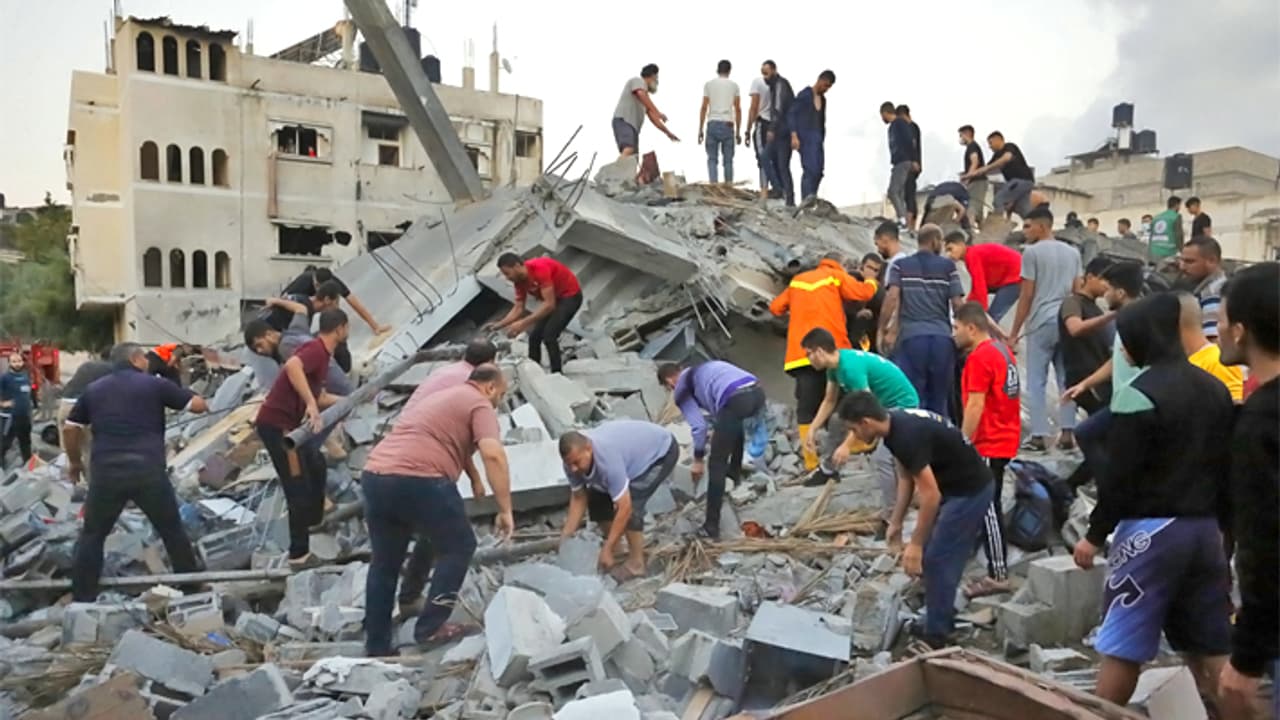 Israel Hamas war: Israeli tanks surround Gaza, IDF prepares for ground assault Israel Hamas war: Israeli tanks surround Gaza, IDF prepares for ground assault