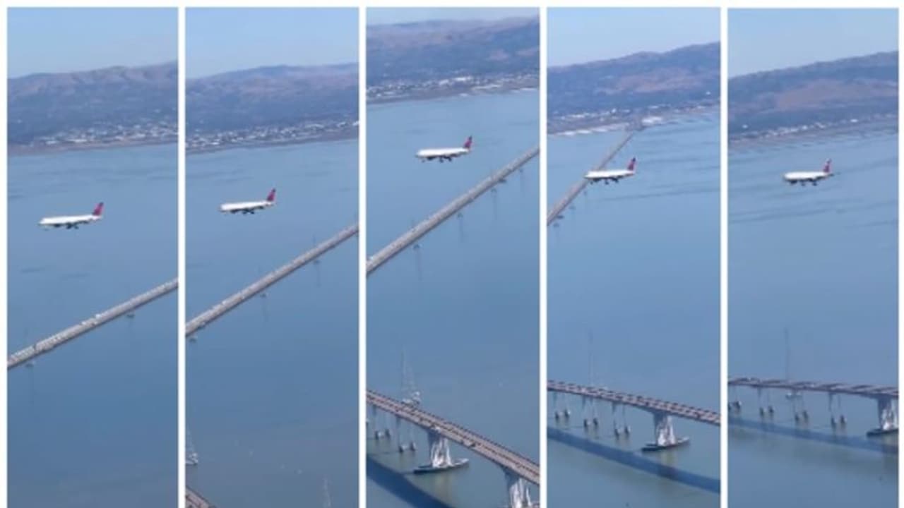 'വായുവില്‍ നിശ്ചലമായ വിമാനം'; ട്വിറ്റര്‍ ഉപയോക്താക്കളെ ഞെട്ടിച്ച വീഡിയോ വൈറല്‍ ! 