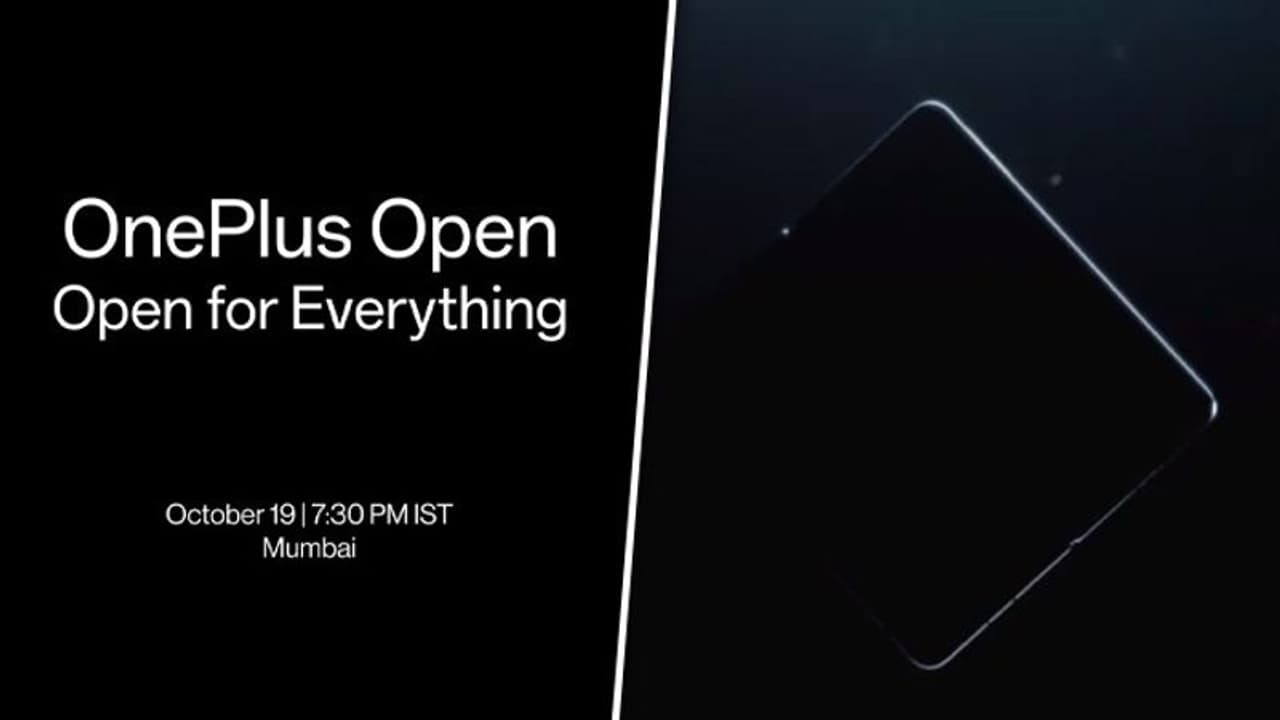 OnePlus Open to launch on October 19: Check out camera, screen specs; price & sale details leaked OnePlus Open to launch on October 19: Check out camera, screen specs; price & sale details leaked