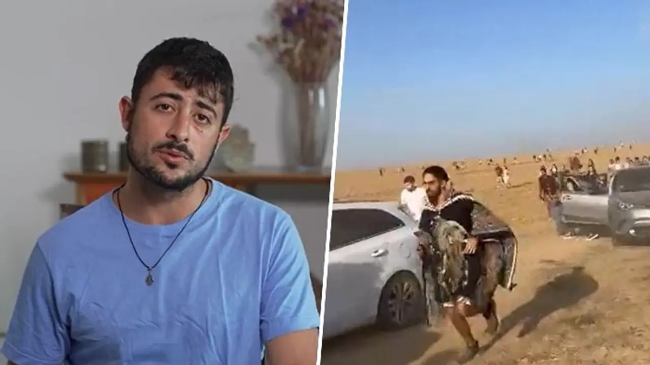 Surviving terror: Jonathan Diller's harrowing account of Nova Festival massacre by Hamas in Israel (WATCH)