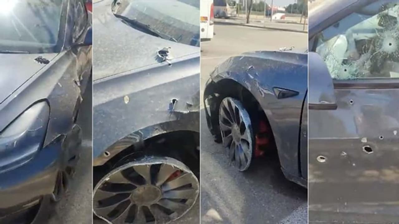 ഹമാസിന്‍റെ നൂറോളം ബുള്ളറ്റുകള്‍ തുളച്ചുകയറി, എന്നിട്ടും ഇസ്രായേല്‍ ഡ്രൈവറുടെ ജീവൻ ഈ കാർ രക്ഷിച്ചു!