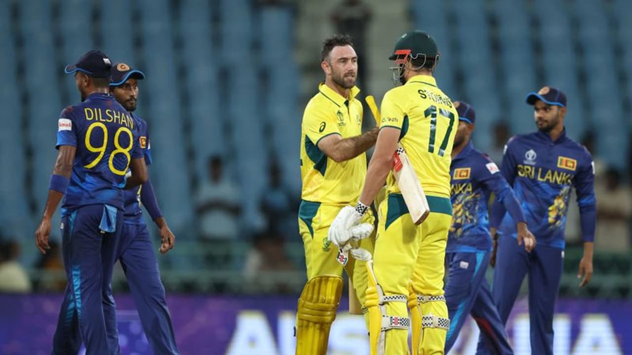 ലങ്കയെ മുക്കി ഓസീസിന് ആദ്യ ജയം;ശ്രീലങ്കക്ക് തുടര്‍ച്ചയായ മൂന്നാം തോല്‍വി, ഓസ്ട്രേലിയയുടെ ജയം അഞ്ച് വിക്കറ്റിന്