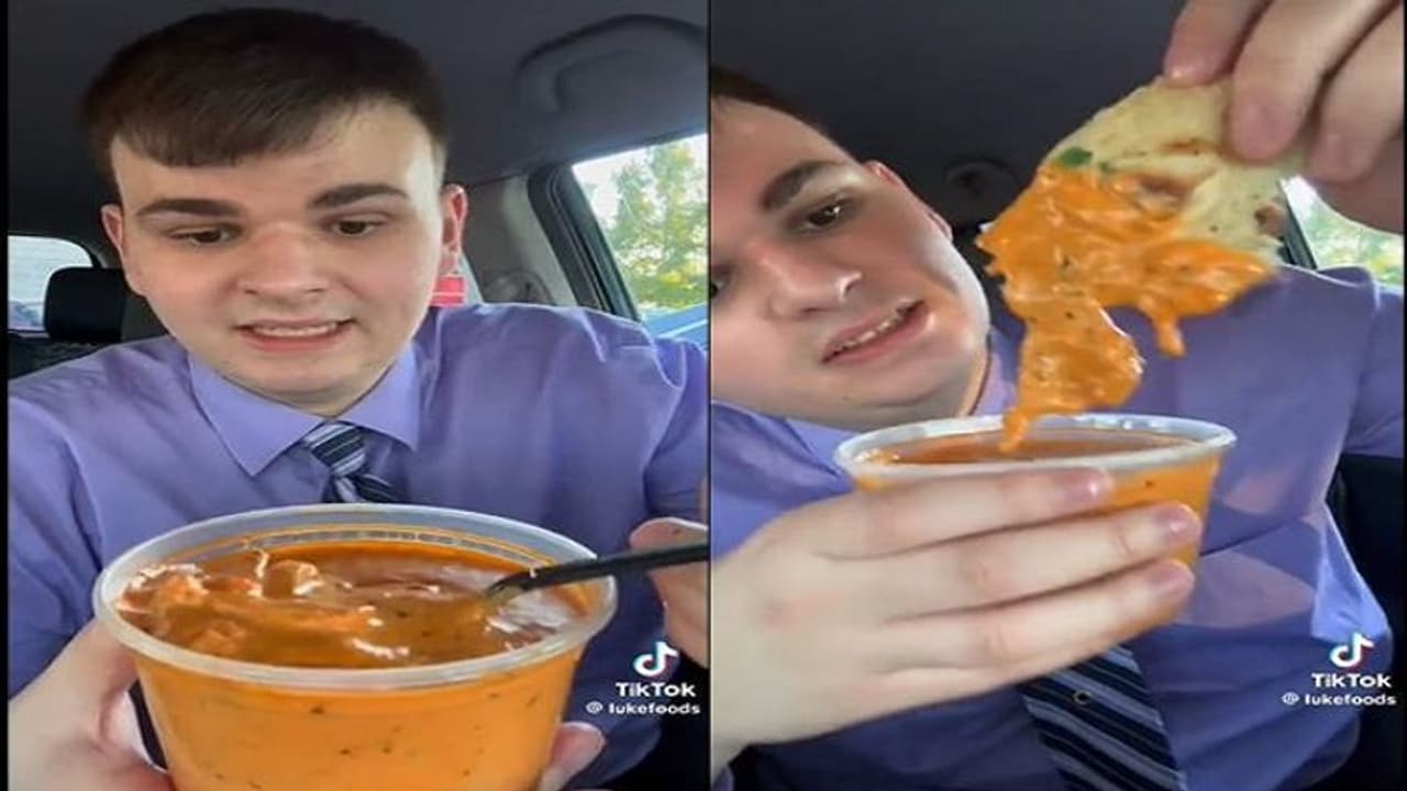 బటర్ చికెన్, నాన్ రుచికి ఫిదా అయిన అమెరికన్.. వీడియో వైరల్ బటర్ చికెన్, నాన్ రుచికి ఫిదా అయిన అమెరికన్.. వీడియో వైరల్