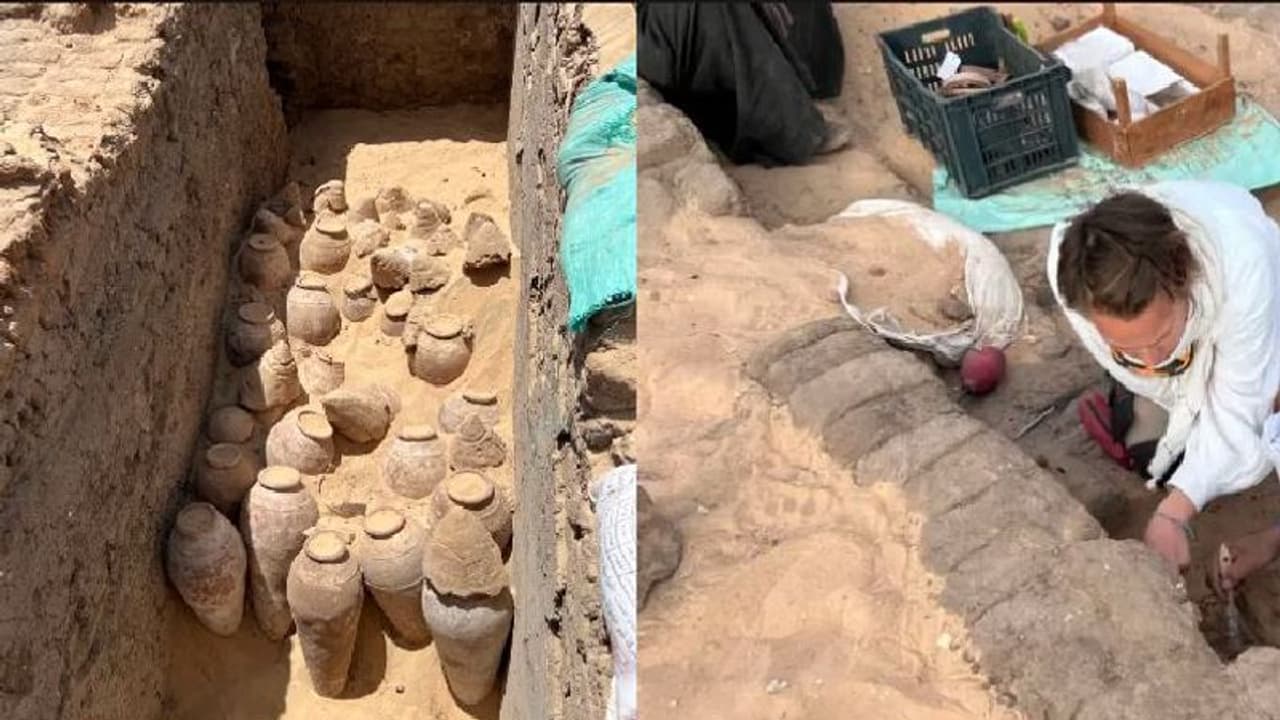 ಸಮಾಧಿಯಲ್ಲಿ ಪತ್ತೆಯಾಯ್ತು 5 ಸಾವಿರ ವರ್ಷಗಳಷ್ಟು ಹಳೆಯ ಸೀಲ್ಡ್ ವೈನ್ ಜಾರ್ ಸಮಾಧಿಯಲ್ಲಿ ಪತ್ತೆಯಾಯ್ತು 5 ಸಾವಿರ ವರ್ಷಗಳಷ್ಟು ಹಳೆಯ ಸೀಲ್ಡ್ ವೈನ್ ಜಾರ್