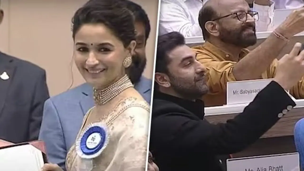 69th National Film Awards: Alia Bhatt receives best actress; husband Ranbir Kapoor proudly clicks moment 69th National Film Awards: Alia Bhatt receives best actress; husband Ranbir Kapoor proudly clicks moment