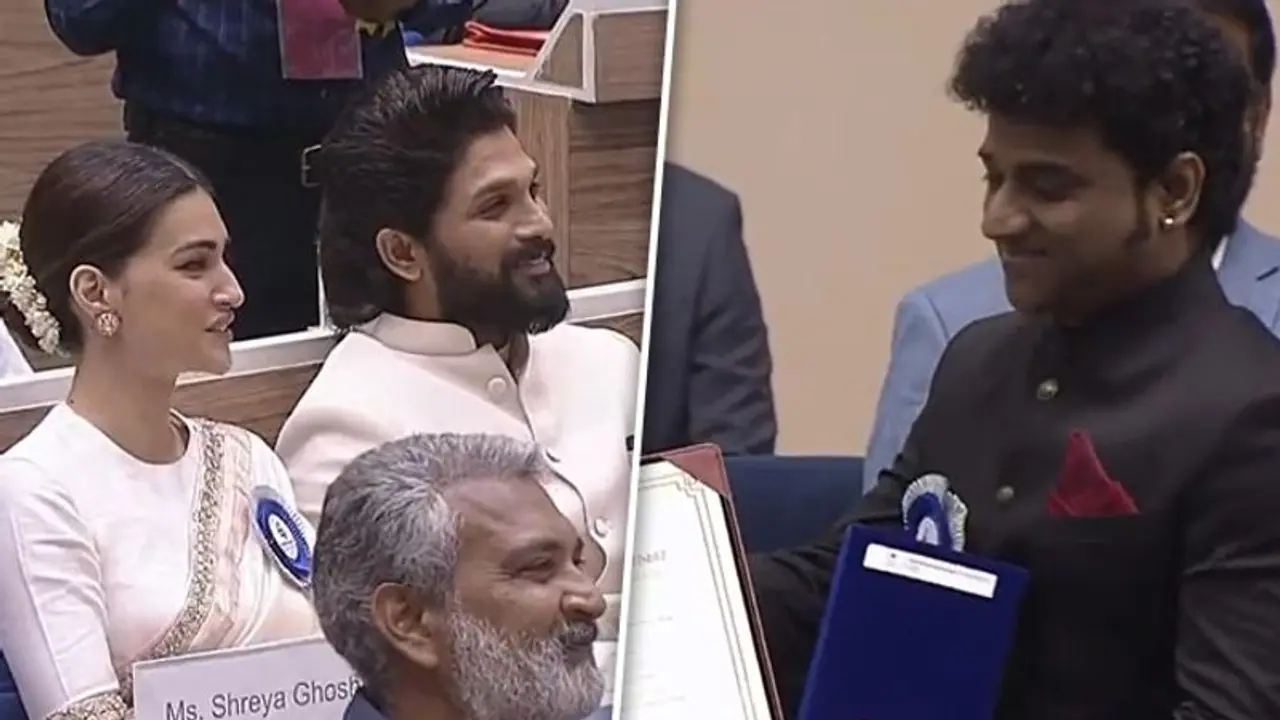 69th National Film Awards 2023: Devi Sri Prasad honored for best music direction; Allu Arjun captures moment