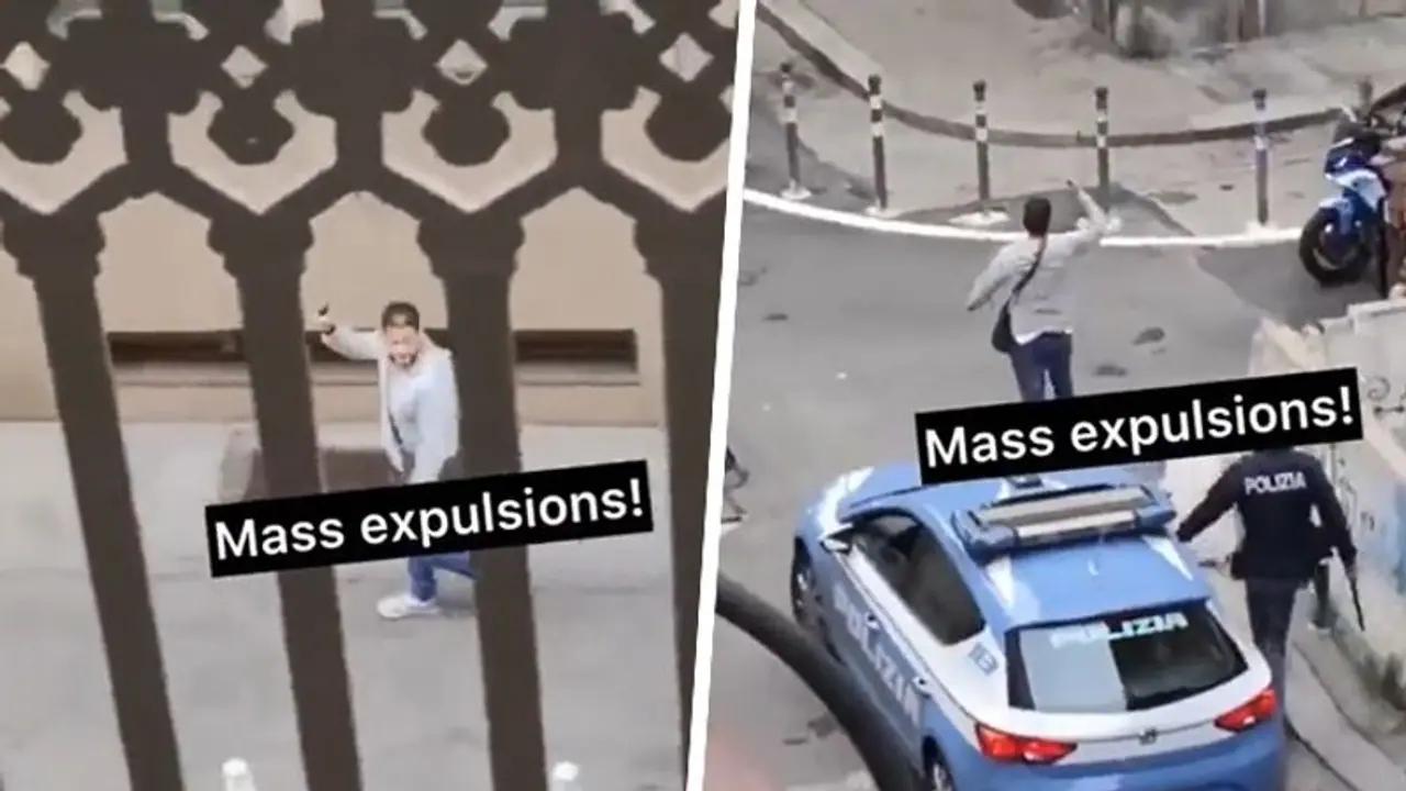 Italy: Migrant shouting 'Allahu Akbar' with knife arrested near Turin Synagogue | WATCH