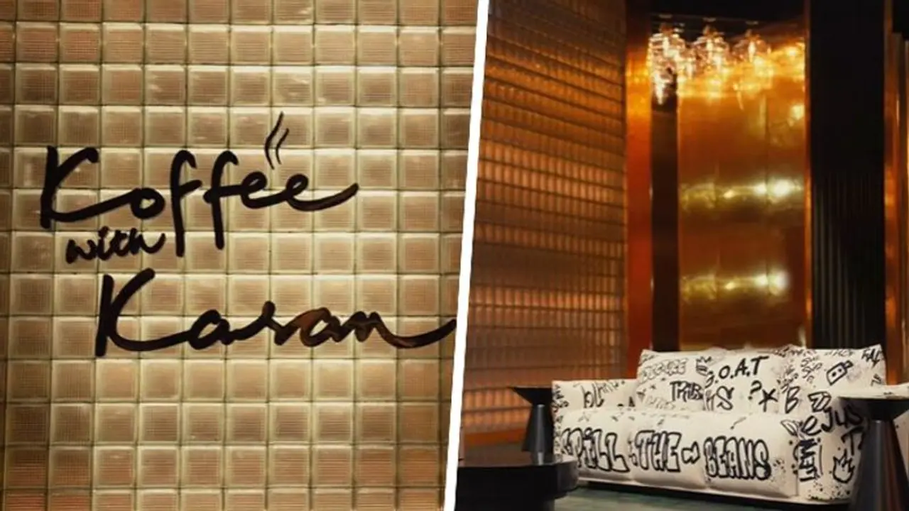 Koffee With Karan Season 8: Couch to hamper, Karan Johar shares video from show's new set Koffee With Karan Season 8: Couch to hamper, Karan Johar shares video from show's new set