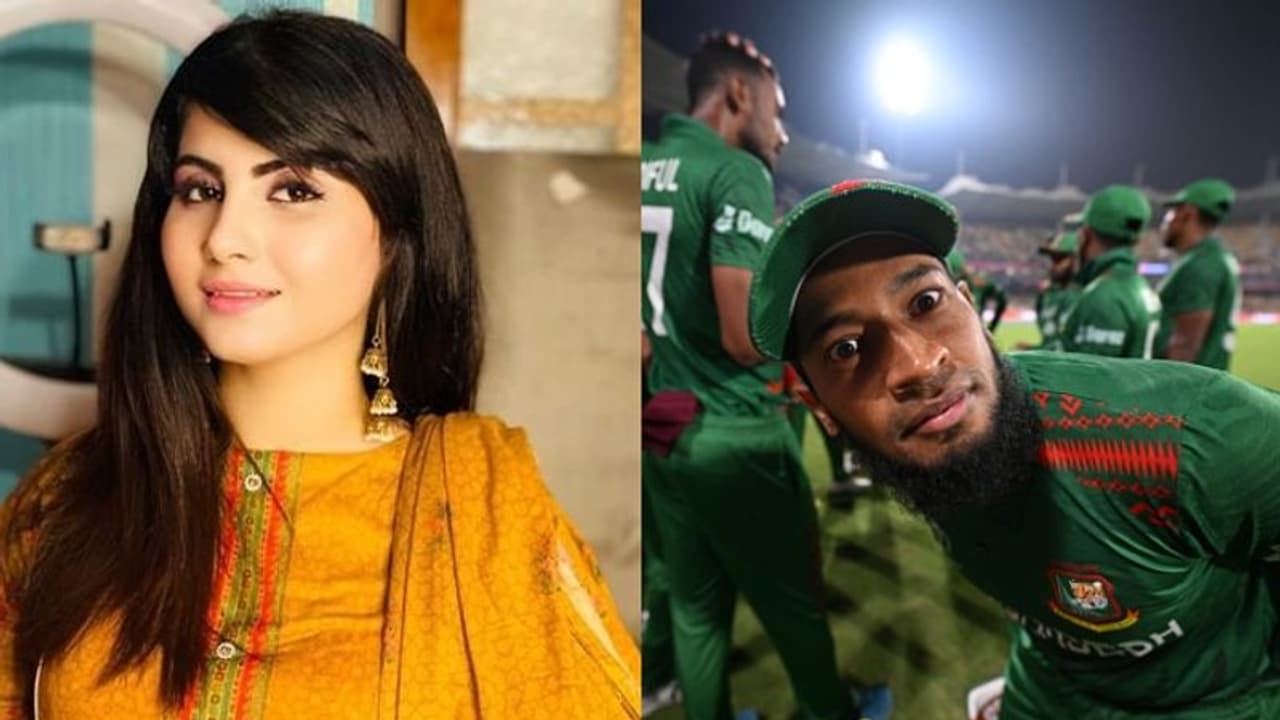 ലോകകപ്പില് ഇന്ത്യയെ തോല്പ്പിച്ചാല് ഡേറ്റിന് വരാം, ബംഗ്ലാദേശ് താരങ്ങള്ക്ക് വമ്പൻ ഓഫറുമായി പാക് നടി ലോകകപ്പില് ഇന്ത്യയെ തോല്പ്പിച്ചാല് ഡേറ്റിന് വരാം, ബംഗ്ലാദേശ് താരങ്ങള്ക്ക് വമ്പൻ ഓഫറുമായി പാക് നടി