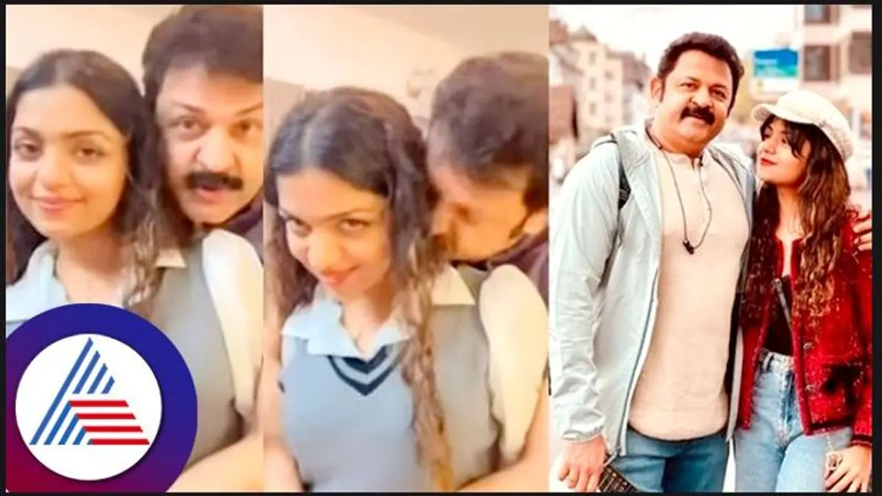  ಕಿರಿ ಮಗಳನ್ನು ಮುದ್ದಾಡಿದ ನಟ ಕೃಷ್ಣ ಕುಮಾರ್; ರಾಸಲೀಲೆ ಎಂದವರಿಗೆ ಕ್ಲಾಸ್ ತೆಗೆದುಕೊಂಡ ಪತ್ನಿ 