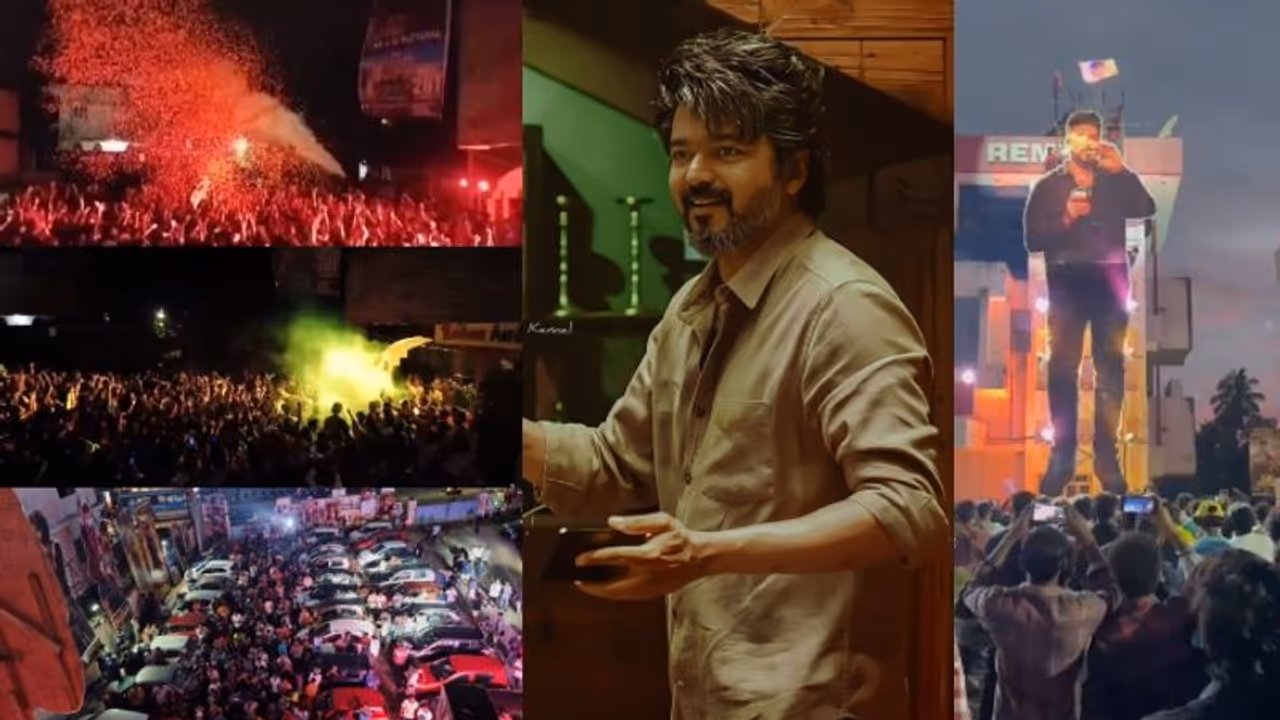 'ബി ലൈക്ക് ചേട്ടന്‍സ്'; മലയാളികളുടെ 'ലിയോ' ആഘോഷം ഏറ്റെടുത്ത് തമിഴ്നാട്ടിലെ വിജയ് ആരാധകരും