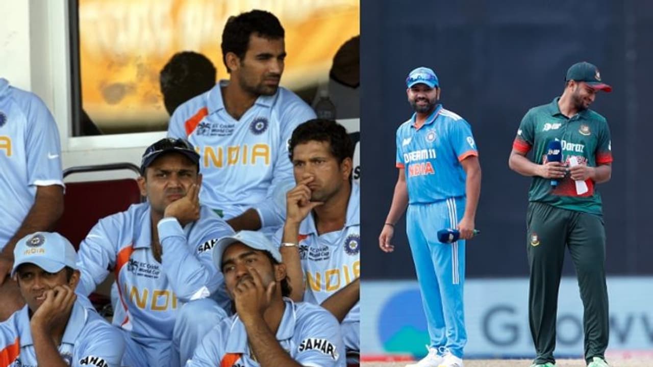 കണക്കു തീർക്കാൻ ദ്രാവിഡും രോഹിത്തും; ലോകകപ്പില് ഇന്ന് ഇന്ത്യ ബംഗ്ലാദേശ് സൂപ്പര് പോരാട്ടം കണക്കു തീർക്കാൻ ദ്രാവിഡും രോഹിത്തും; ലോകകപ്പില് ഇന്ന് ഇന്ത്യ ബംഗ്ലാദേശ് സൂപ്പര് പോരാട്ടം