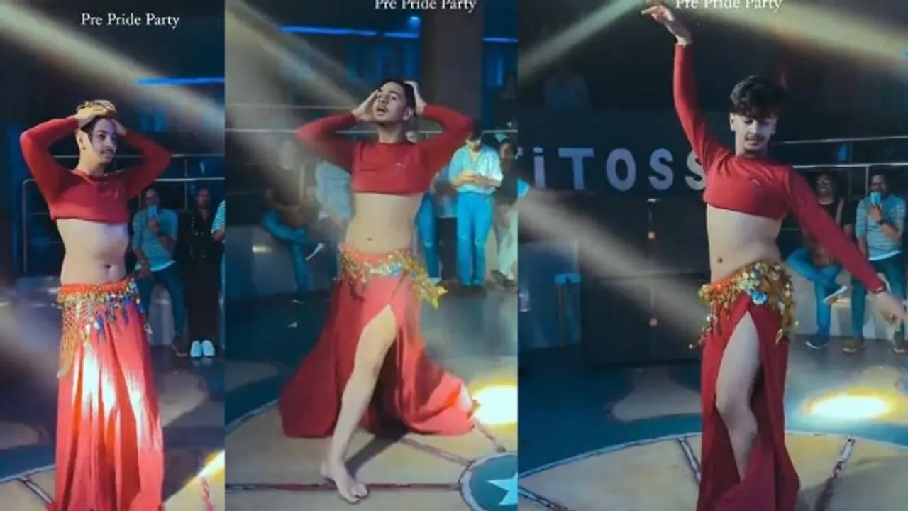 ಹುಡುಗನೋರ್ವನ ಬಿಂದಾಸ್ ಬೆಲ್ಲಿ ಡಾನ್ಸ್‌ಗೆ ಮನಸೋತ ನೆಟ್ಟಿಗರು: ವೀಡಿಯೋ