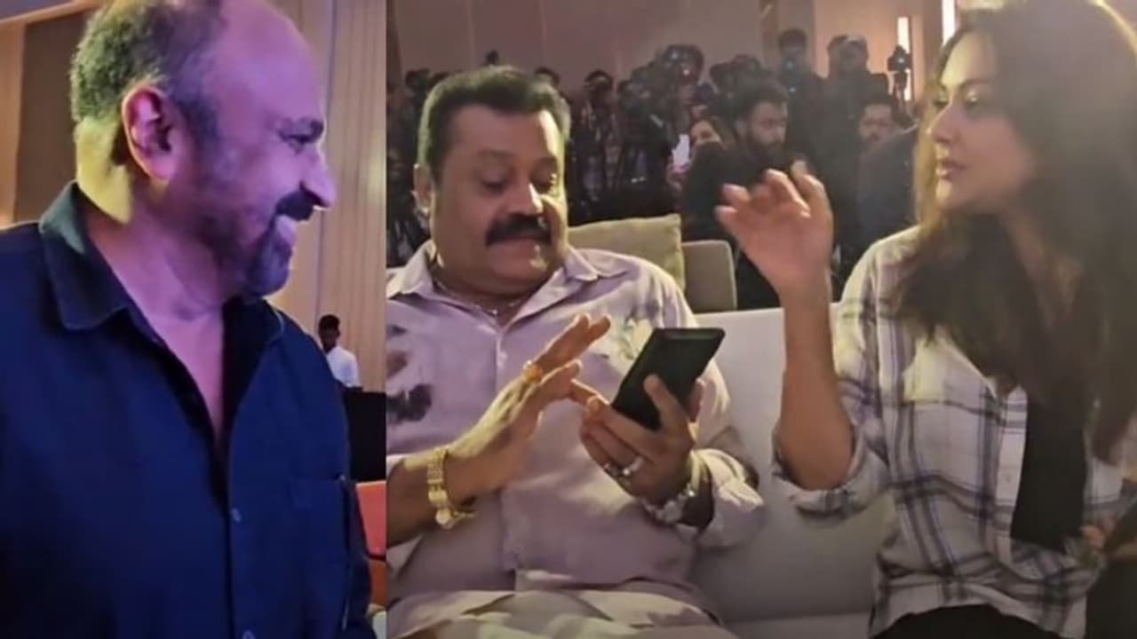 'ജിം ബോഡി സൂപ്പറായി'; സിദ്ധിഖിനോട് അഭിരാമി, 'ഞാൻ ഭാര്യടെ കൂടേ ഇരുന്നോളാ'മെന്ന് സുരേഷ് ഗോപി 'ജിം ബോഡി സൂപ്പറായി'; സിദ്ധിഖിനോട് അഭിരാമി, 'ഞാൻ ഭാര്യടെ കൂടേ ഇരുന്നോളാ'മെന്ന് സുരേഷ് ഗോപി