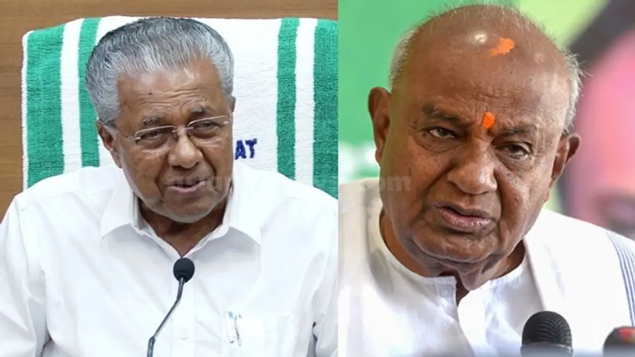 'അസംബന്ധ പ്രസ്താവന, സ്വന്തം മലക്കം മറിച്ചിലിന് ന്യായീകരണം കണ്ടെത്തുന്നു'; ദേവഗൗഡയെ തള്ളി പിണറായി