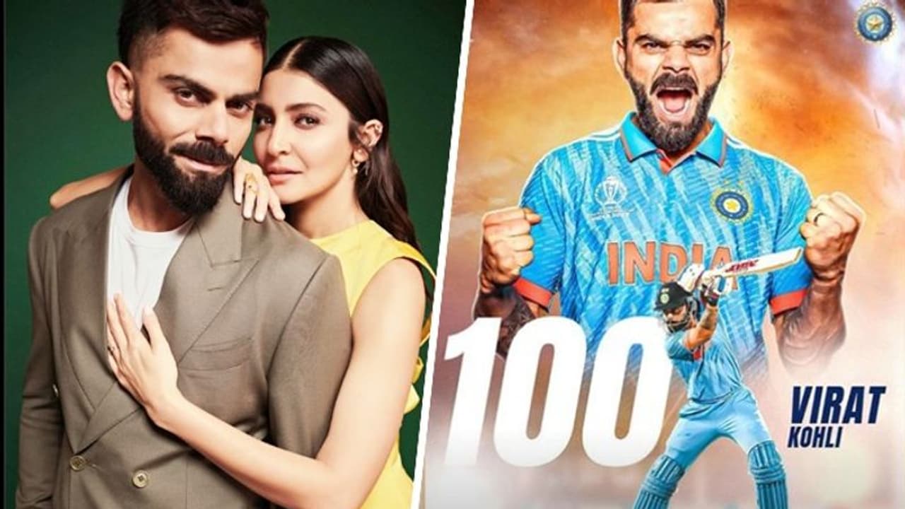Anushka Sharma congratulates her husband Virat Kohli on his 78th International century (see post) Anushka Sharma congratulates her husband Virat Kohli on his 78th International century (see post)