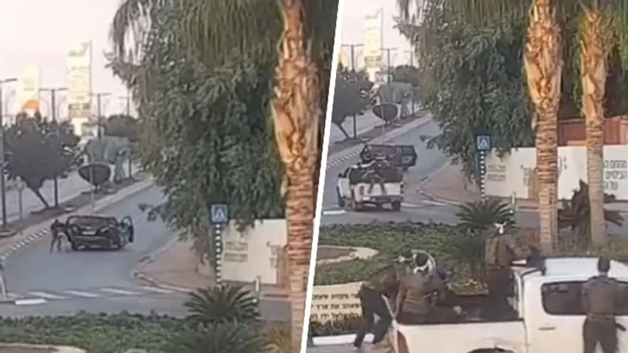 Disturbing! Video of Hamas operatives shooting man fleeing with his daughter stuns the world (WATCH)