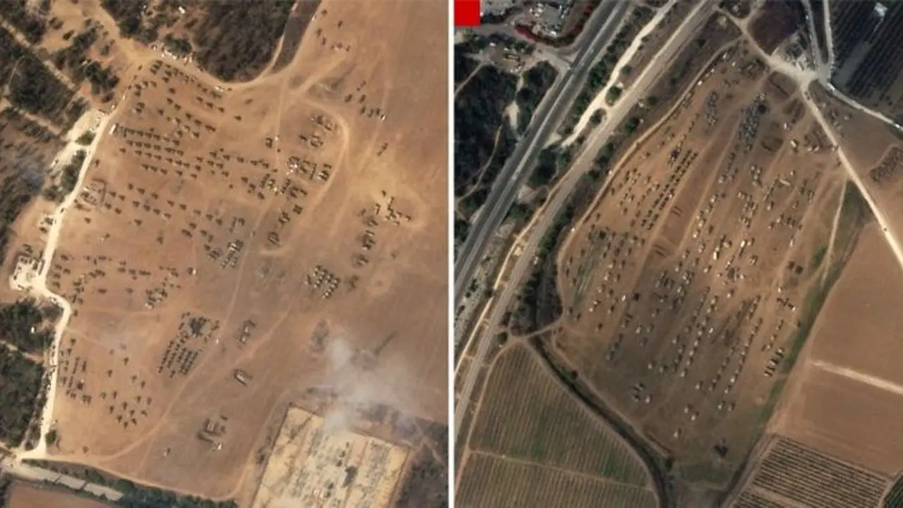 Israel Hamas war: Satellite imagery reveals IDF's preparedness for ground offensive into Gaza Israel Hamas war: Satellite imagery reveals IDF's preparedness for ground offensive into Gaza
