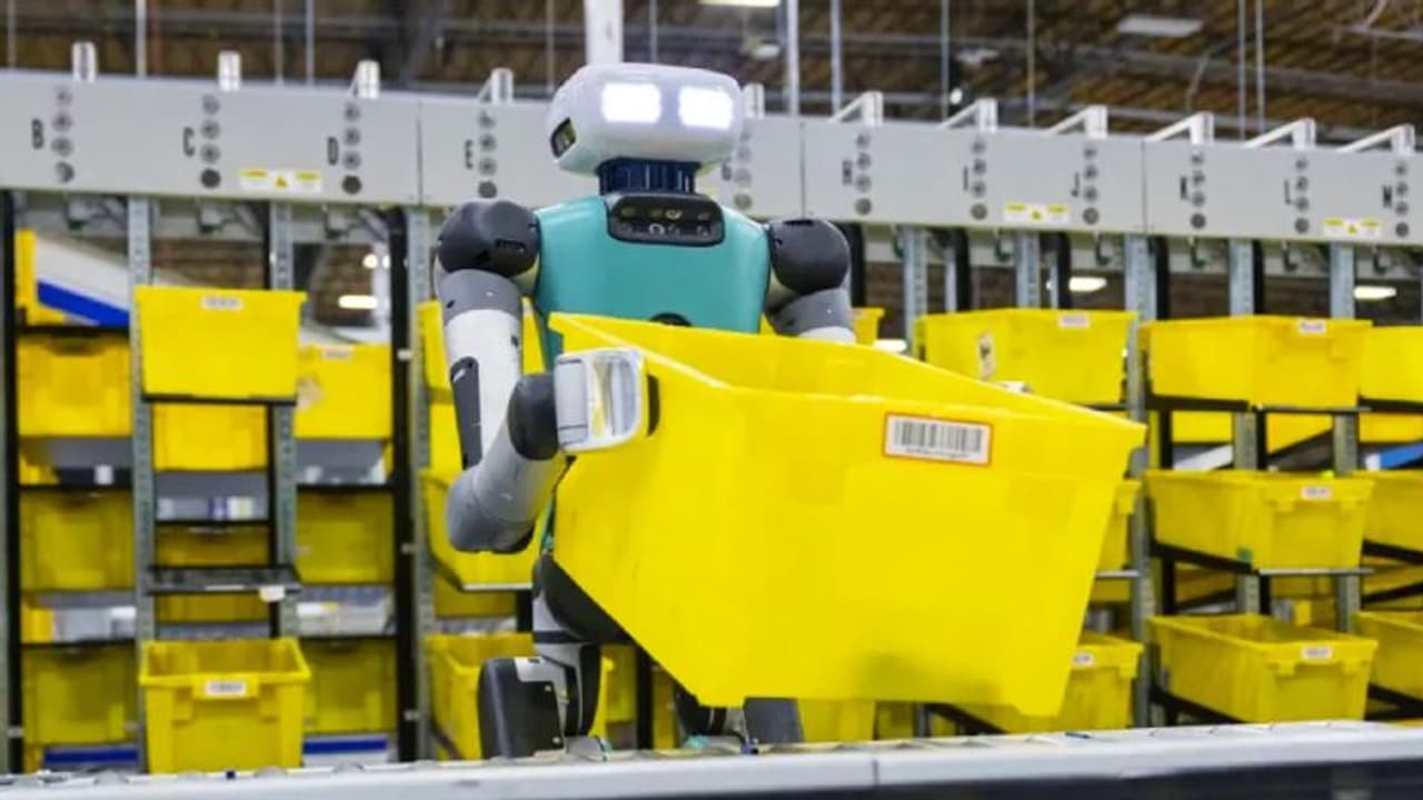 அமேசான் கிடங்குகளில் Humanoid ரோபோக்கள்.. சோதையோட்டம் ஆரம்பம் அப்போ ஊழியர்களின் நிலை என்ன?