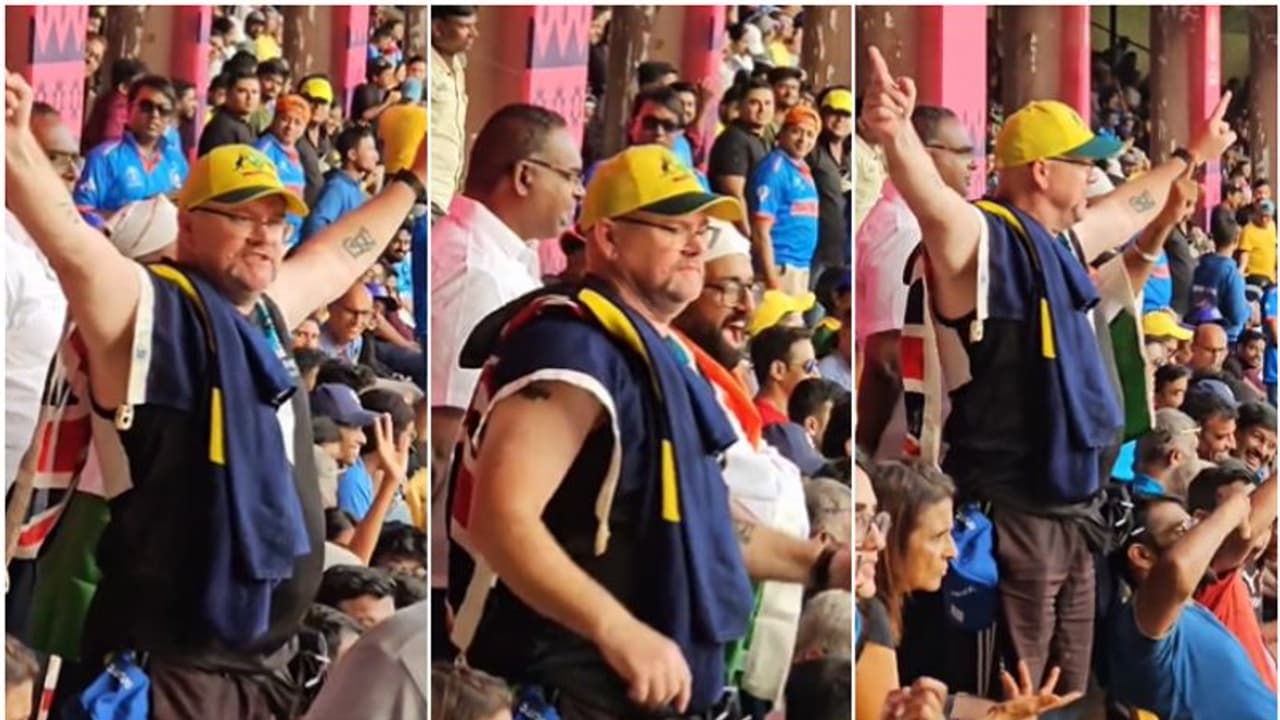 പാക് ഓസീസ് മത്സരത്തിനിടെ 'ഭാരത് മാതാ കീ ജയ്' വിളിച്ച് ഓസ്ട്രേലിയന് ആരാധകന്; പിന്നാലെ കാണികളും വീഡിയോ പാക് ഓസീസ് മത്സരത്തിനിടെ 'ഭാരത് മാതാ കീ ജയ്' വിളിച്ച് ഓസ്ട്രേലിയന് ആരാധകന്; പിന്നാലെ കാണികളും വീഡിയോ